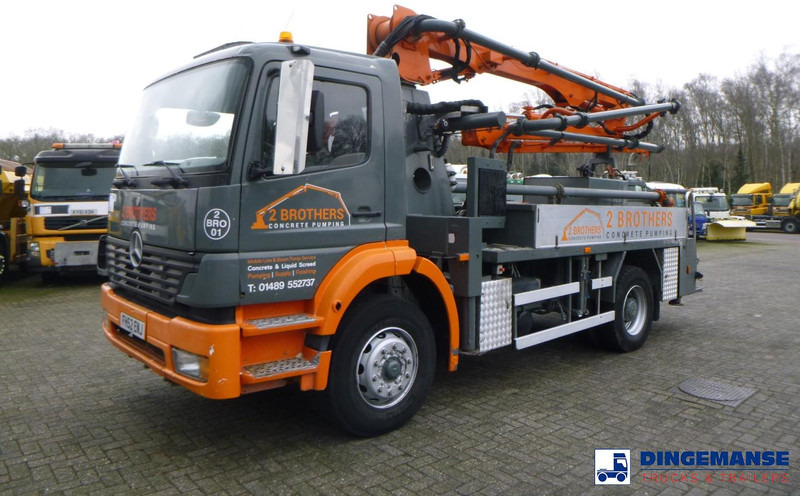Mercedes-Benz Atego 1823 4x2 Putzmeister concrete pump 16 m - Stationary concrete pump: picture 1 Mercedes-Benz Atego 1823 4x2 Putzmeister concrete pump 16 m - Stationary concrete pump: picture 1