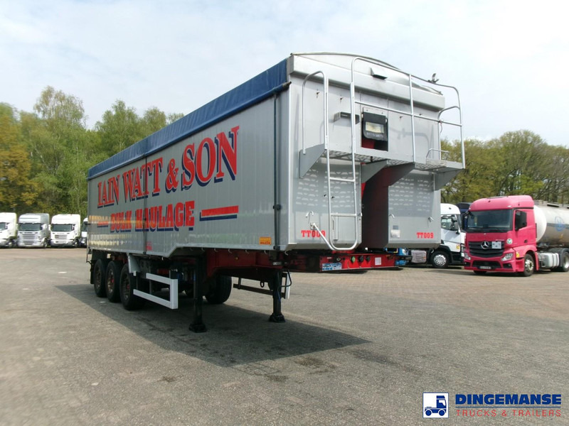 Montracon Tipper trailer alu 55 m3 + tarpaulin - Tipper semi-trailer: picture 2 Montracon Tipper trailer alu 55 m3 + tarpaulin - Tipper semi-trailer: picture 2