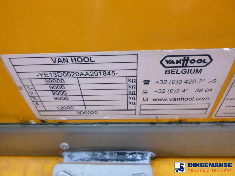 Tank semi-trailer Van Hool Bitumen tank inox L4BN 31 m3 / 1 comp: picture 19