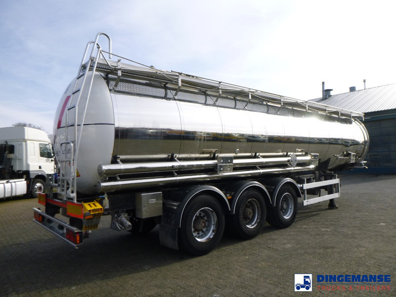 Van Hool Chemical tank inox 30 m3 / 1 comp - Tank semi-trailer: picture 4 Van Hool Chemical tank inox 30 m3 / 1 comp - Tank semi-trailer: picture 4