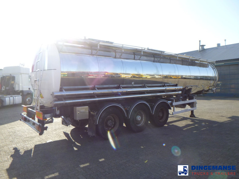 Van Hool Chemical tank inox L4BH 30 m3 / 3 comp - Tank semi-trailer: picture 4 Van Hool Chemical tank inox L4BH 30 m3 / 3 comp - Tank semi-trailer: picture 4