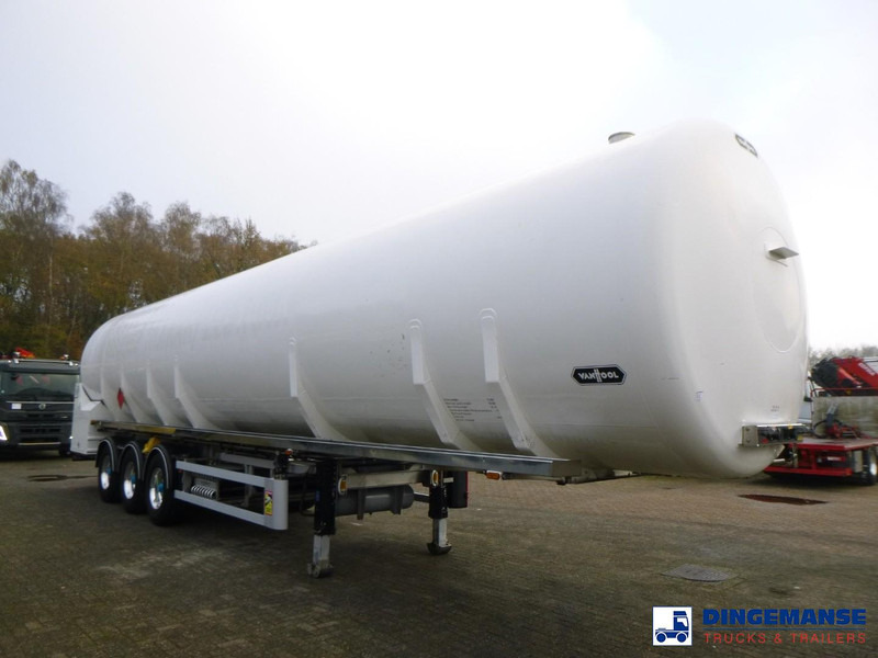 Van Hool Cryogenic tank inox 58.6 m3 / 1 comp / R10,4BN (methane/argon/nitrogen) - Tank semi-trailer: picture 2 Van Hool Cryogenic tank inox 58.6 m3 / 1 comp / R10,4BN (methane/argon/nitrogen) - Tank semi-trailer: picture 2