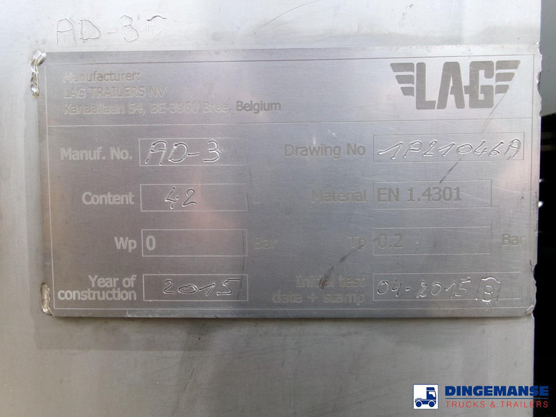 Tank truck Volvo FM 380 6X2 fuel tank 20.6 m3 / 4 comp: picture 10