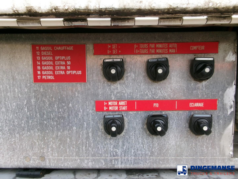 Tank truck Volvo FM 380 6X2 fuel tank 20.6 m3 / 4 comp: picture 14