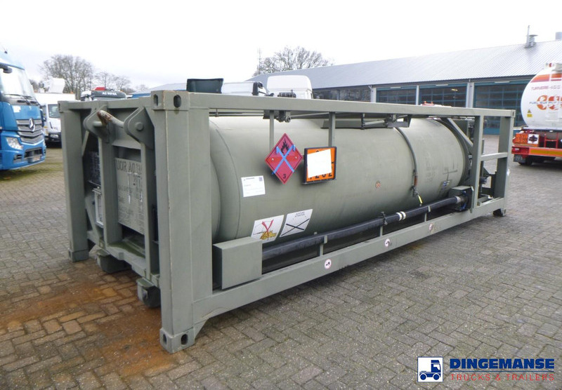 WEW (Westerwälder Eisenwerk) Fuel (kerosene, diesel) tank container 20 ft. inox 10 m3 / 1 comp + pump - Storage tank: picture 3 WEW (Westerwälder Eisenwerk) Fuel (kerosene, diesel) tank container 20 ft. inox 10 m3 / 1 comp + pump - Storage tank: picture 3