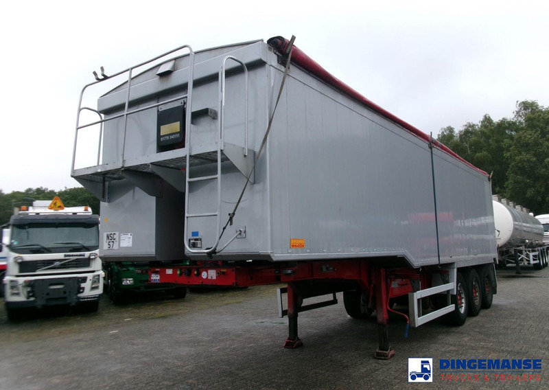 WILCOX Tipper trailer alu 55 m3 + tarpaulin - Tipper semi-trailer: picture 1 WILCOX Tipper trailer alu 55 m3 + tarpaulin - Tipper semi-trailer: picture 1