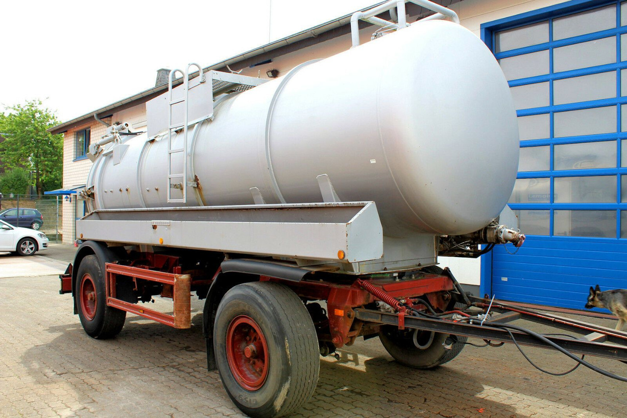 2-Achs Haller 12m³ Saug u. Druck Anhänger Ex-ADR - Tank trailer: picture 1 2-Achs Haller 12m³ Saug u. Druck Anhänger Ex-ADR - Tank trailer: picture 1