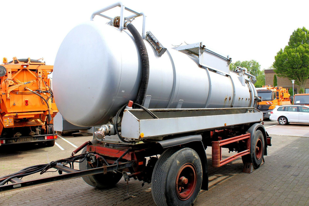 2-Achs Haller 12m³ Saug u. Druck Anhänger Ex-ADR - Tank trailer: picture 2 2-Achs Haller 12m³ Saug u. Druck Anhänger Ex-ADR - Tank trailer: picture 2