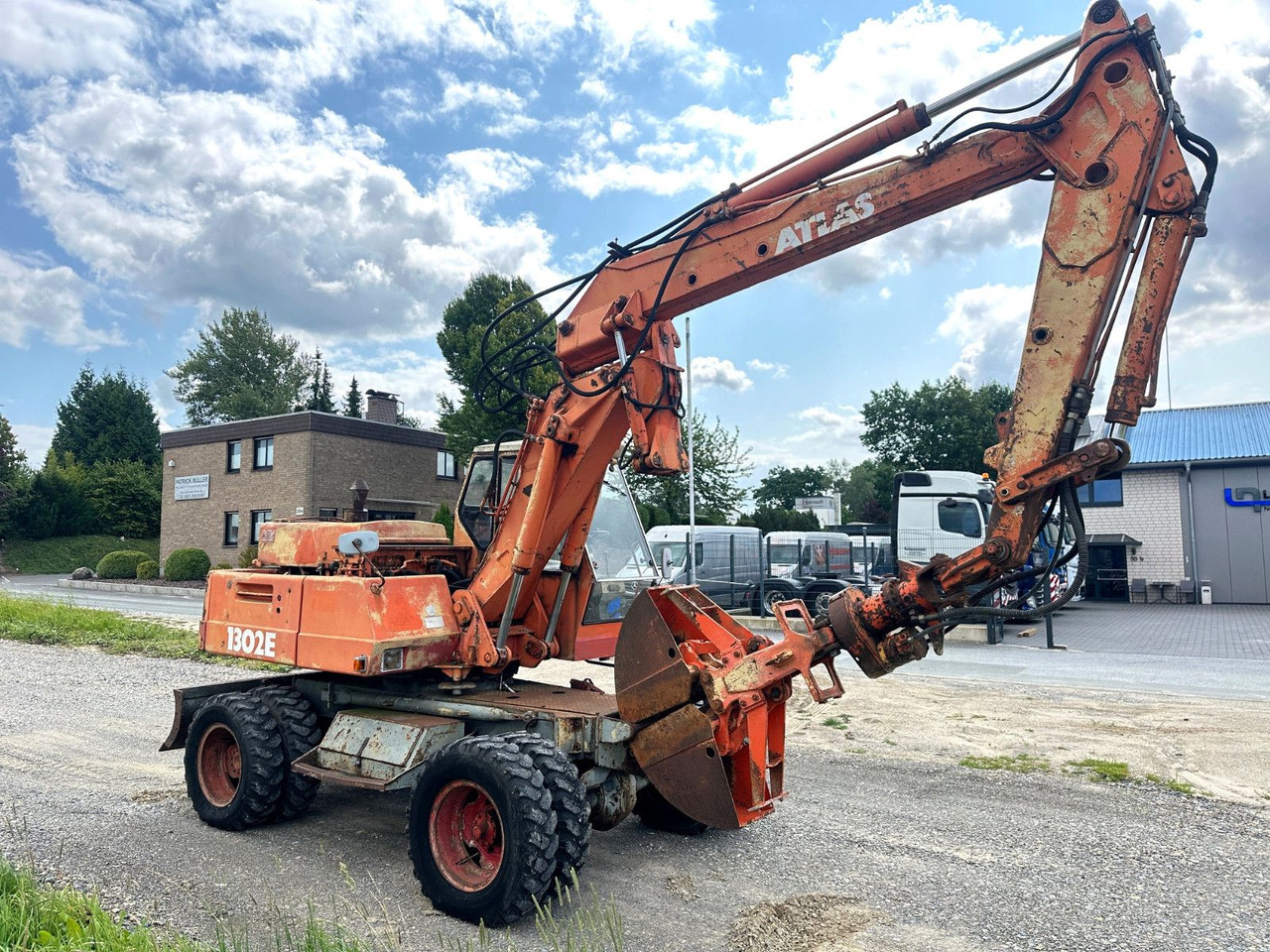 Wheel excavator Atlas MOBILBAGGER 1302 E: picture 6