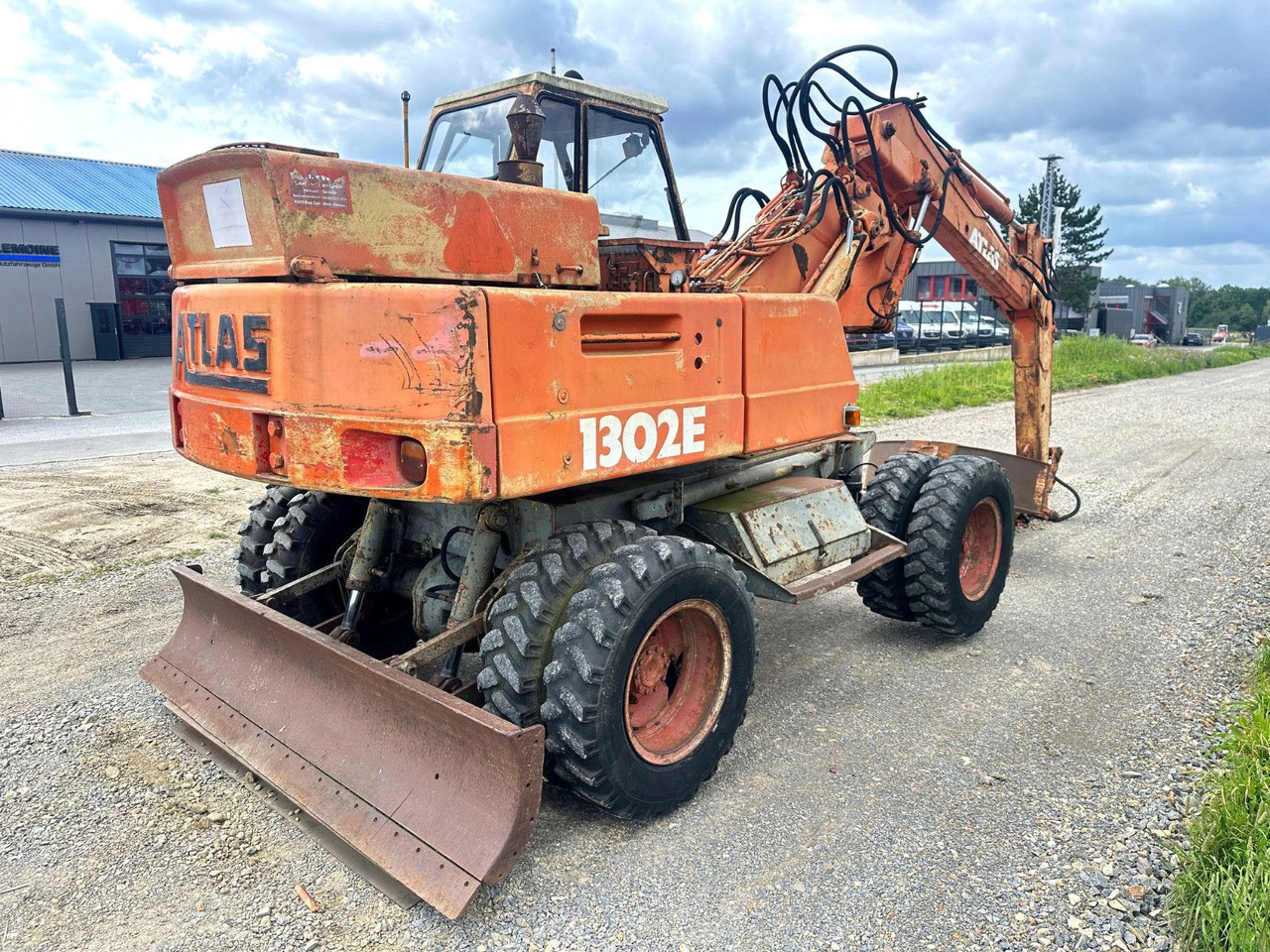 Wheel excavator Atlas MOBILBAGGER 1302 E: picture 8