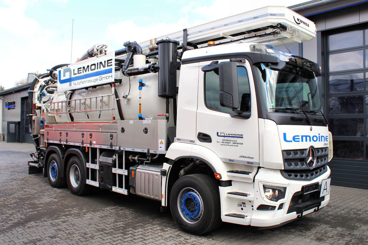 Mercedes-Benz AROCS 2546 6x2 Kroll 14m³ WRG Wasserrückgewinner - Vacuum truck: picture 2 Mercedes-Benz AROCS 2546 6x2 Kroll 14m³ WRG Wasserrückgewinner - Vacuum truck: picture 2