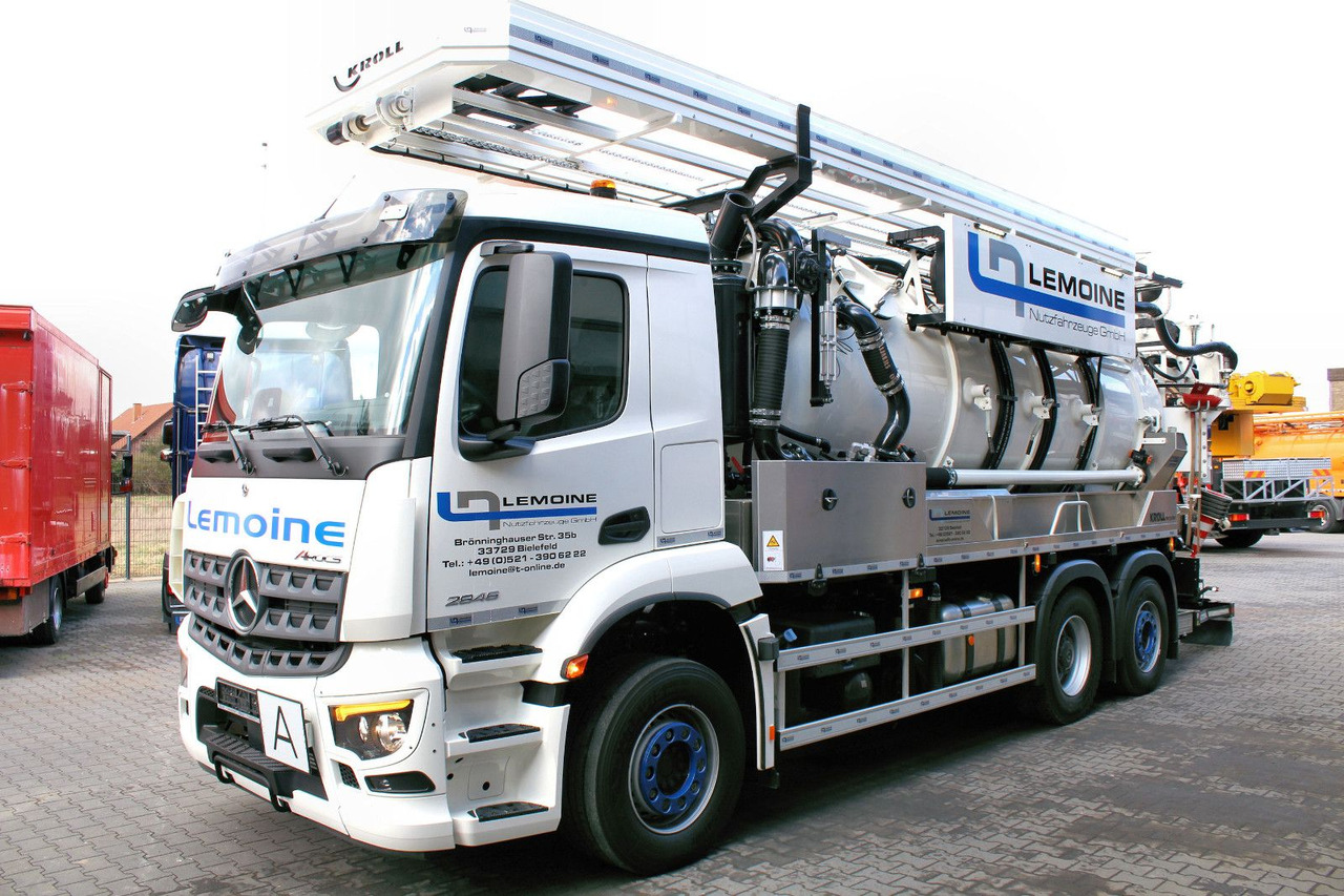 Mercedes-Benz AROCS 2546 6x2 Kroll 14m³ WRG Wasserrückgewinner - Vacuum truck: picture 3 Mercedes-Benz AROCS 2546 6x2 Kroll 14m³ WRG Wasserrückgewinner - Vacuum truck: picture 3