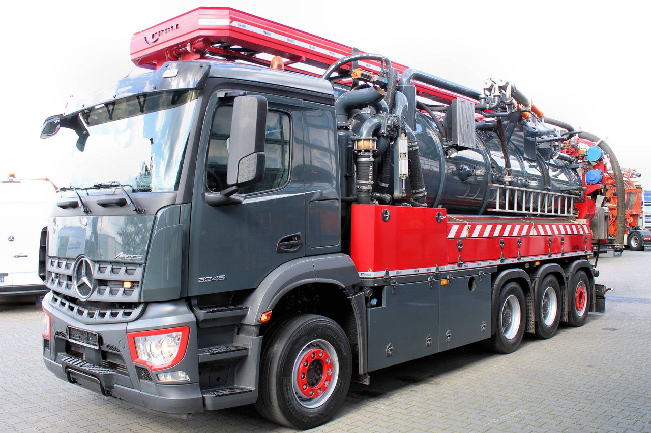 Mercedes-Benz AROCS 3246 8x4 Kroll 16m³ WRG Winterheizung -15C - Vacuum truck: picture 2 Mercedes-Benz AROCS 3246 8x4 Kroll 16m³ WRG Winterheizung -15C - Vacuum truck: picture 2