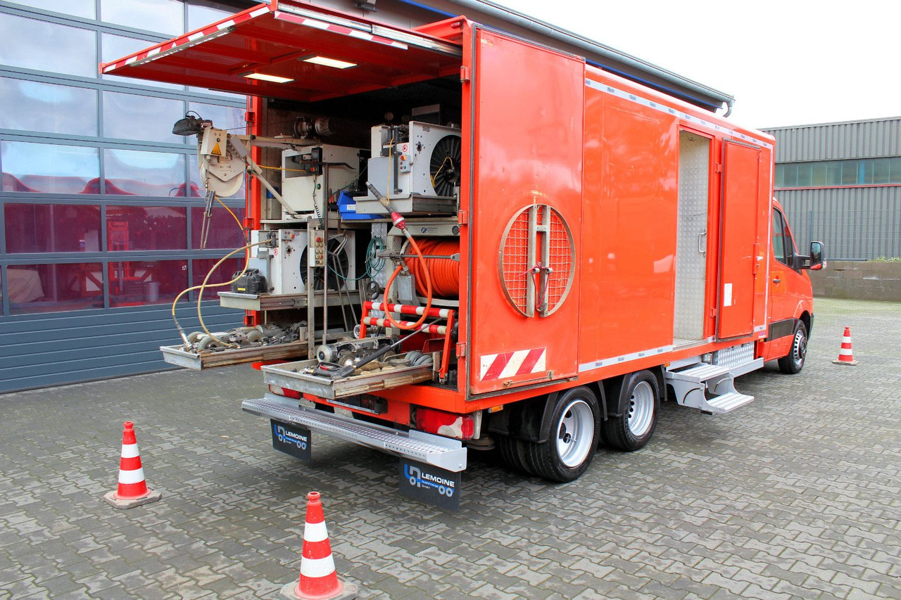 Mercedes-Benz Sprinter 719 V6 CDI 2m³HD-Spül+IBAK TV-Kanal 3D - Vacuum truck: picture 1 Mercedes-Benz Sprinter 719 V6 CDI 2m³HD-Spül+IBAK TV-Kanal 3D - Vacuum truck: picture 1