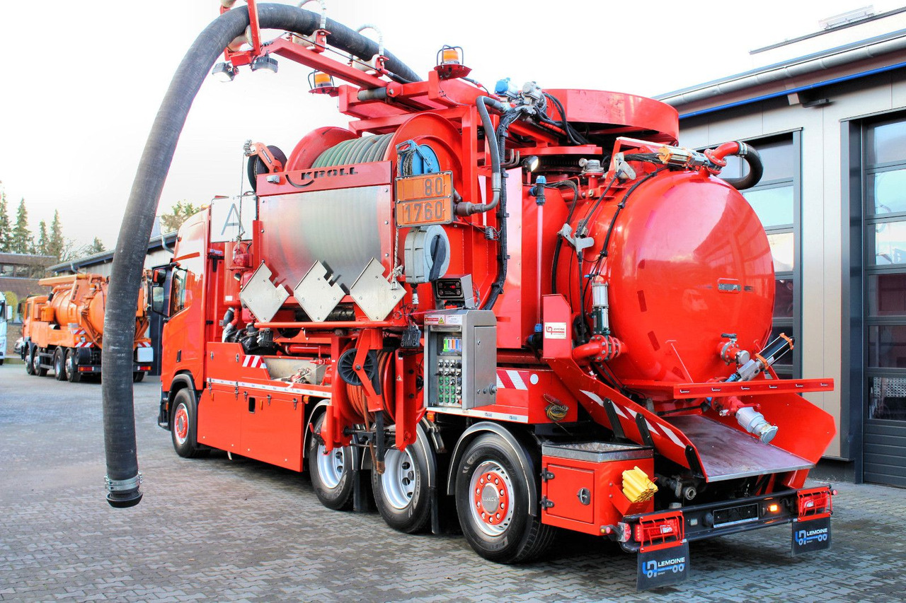 Scania R450 8x4 Kroll 19m³ W-Rückgewinner Kombi-HD +ADR - Vacuum truck: picture 3 Scania R450 8x4 Kroll 19m³ W-Rückgewinner Kombi-HD +ADR - Vacuum truck: picture 3