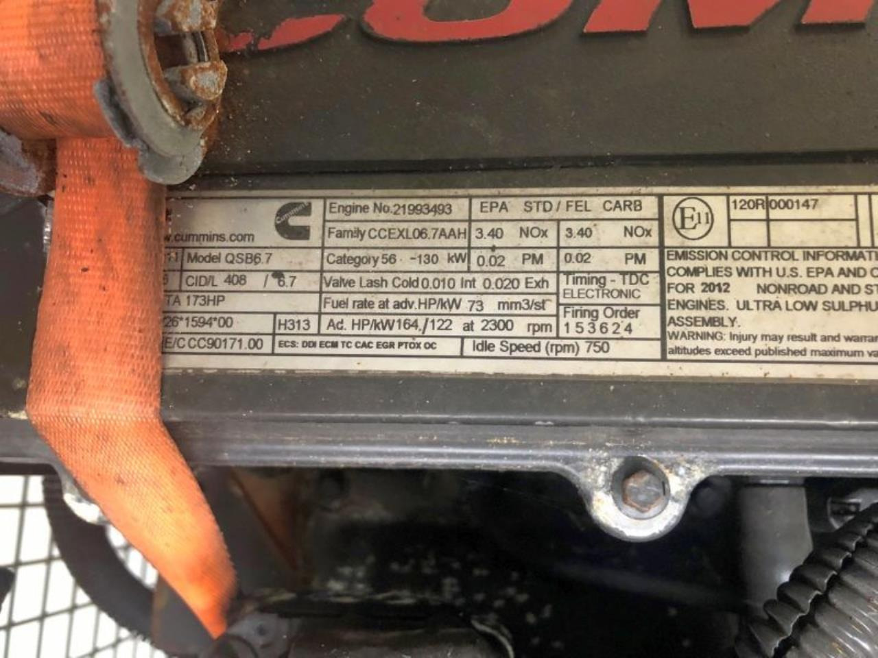 Cummins QSB6.7 164 - Engine: picture 3 Cummins QSB6.7 164 - Engine: picture 3