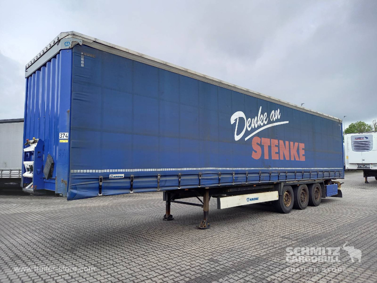 KRONE Auflieger Curtainsider Standard - Curtainsider semi-trailer: picture 1 KRONE Auflieger Curtainsider Standard - Curtainsider semi-trailer: picture 1
