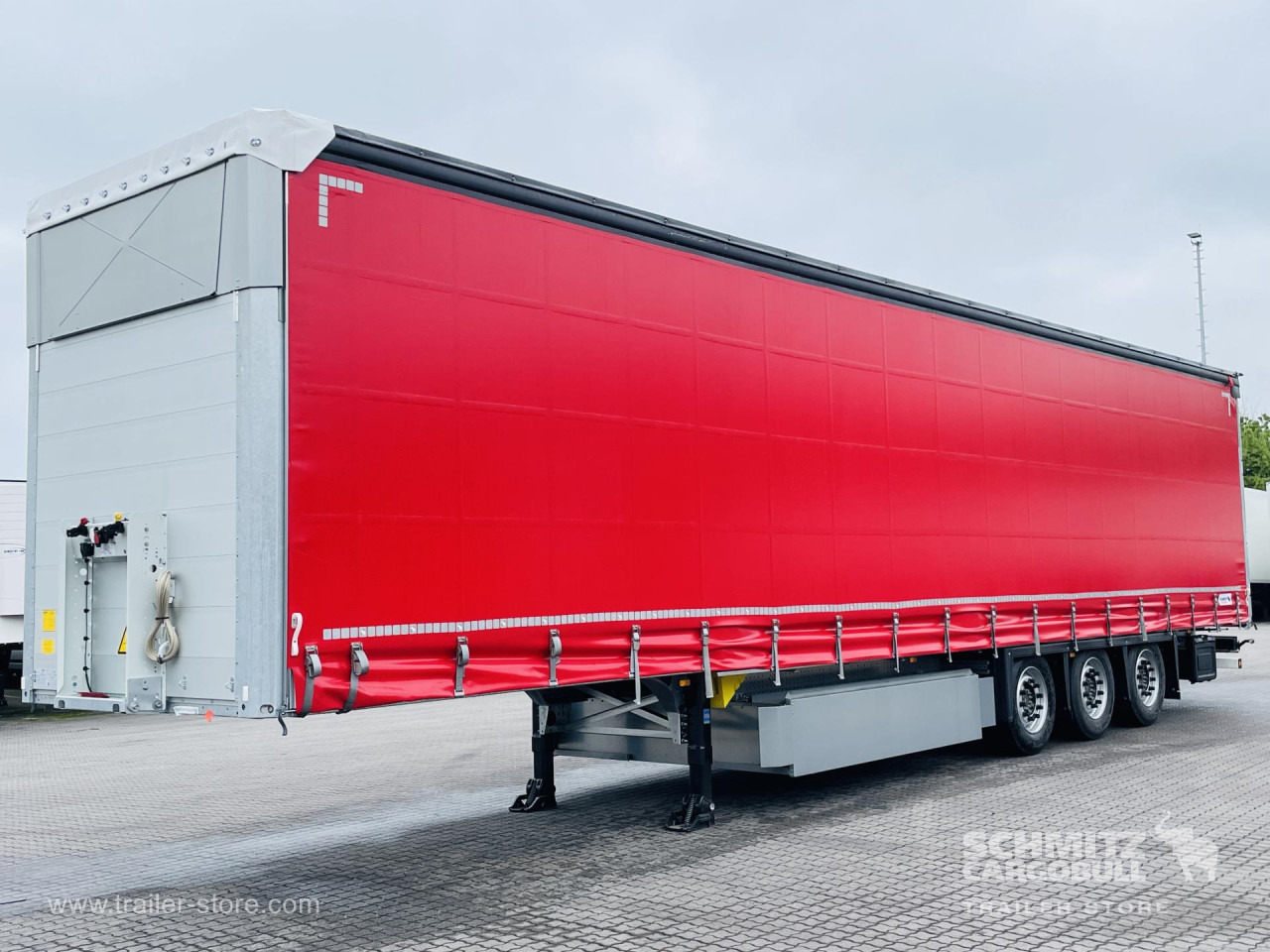 SCHMITZ Auflieger Curtainsider Mega - Curtainsider semi-trailer: picture 1 SCHMITZ Auflieger Curtainsider Mega - Curtainsider semi-trailer: picture 1