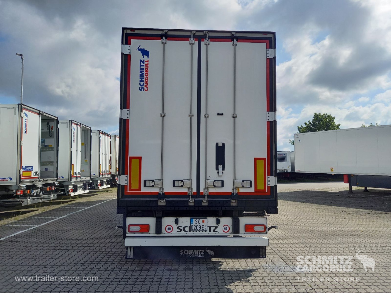 SCHMITZ Auflieger Tiefkühler Fleischhang - Isothermal semi-trailer: picture 2 SCHMITZ Auflieger Tiefkühler Fleischhang - Isothermal semi-trailer: picture 2