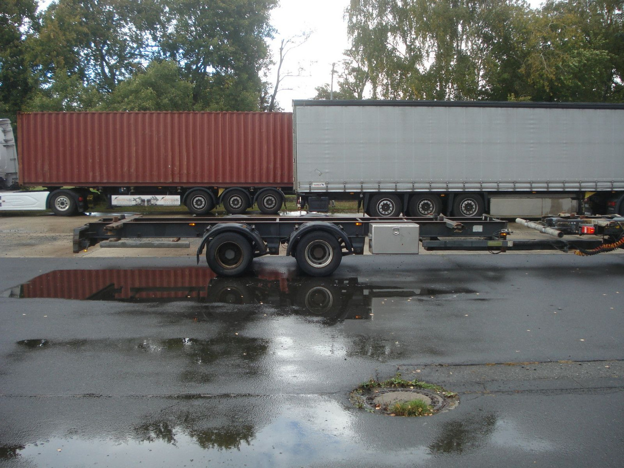 Krebs Jumbo Tandem für 7,82 WBs - Container transporter/ Swap body trailer: picture 4 Krebs Jumbo Tandem für 7,82 WBs - Container transporter/ Swap body trailer: picture 4