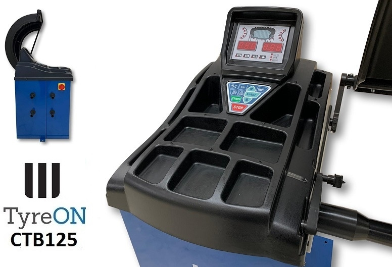 CTB135A wheel balancer - 5 ALU and 2 Steel programs - Auto input Distance + Diameter + Width - 230V - Workshop equipment: picture 5 CTB135A wheel balancer - 5 ALU and 2 Steel programs - Auto input Distance + Diameter + Width - 230V - Workshop equipment: picture 5