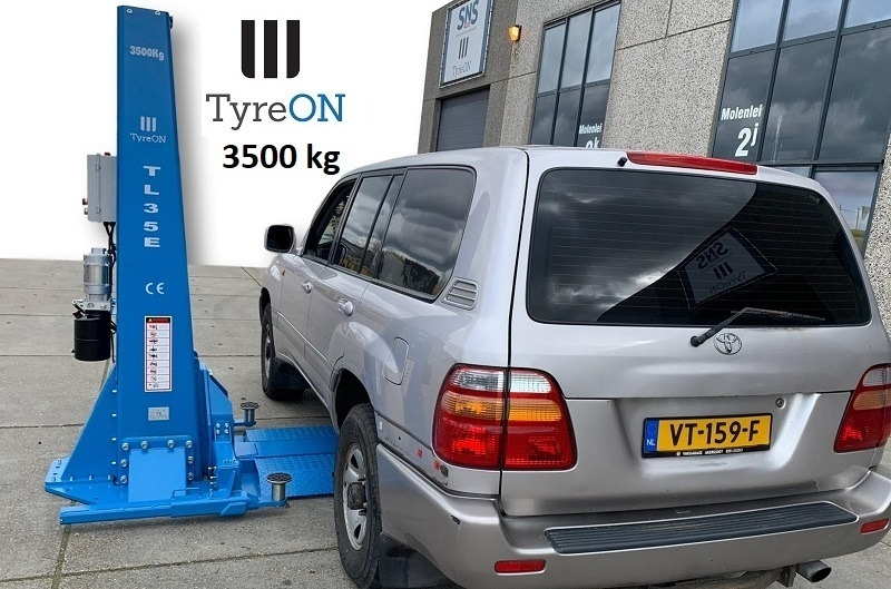 TL35E single post car lift - fixed, mounted on the floor - fully automatic one post car lift - Workshop equipment: picture 3 TL35E single post car lift - fixed, mounted on the floor - fully automatic one post car lift - Workshop equipment: picture 3