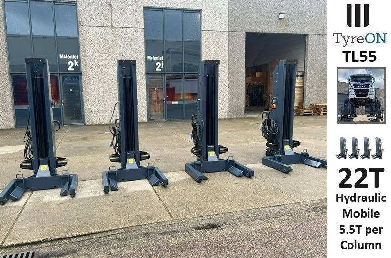 TL55-4 22T mobile truck lifts - wired - 400V - performance 3,0 kW per column - large display - liftig time <= 75 s - Workshop equipment: picture 4 TL55-4 22T mobile truck lifts - wired - 400V - performance 3,0 kW per column - large display - liftig time <= 75 s - Workshop equipment: picture 4