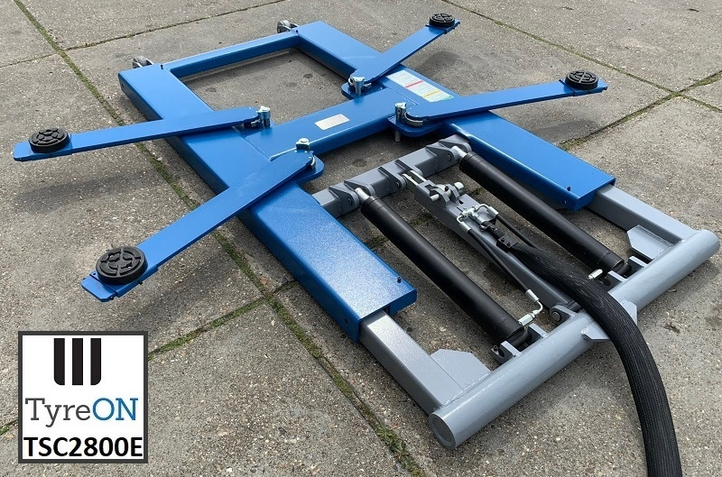 TSC2800E mobile car scissor lift - automatic locking of the lifting arms - 230V - Workshop equipment: picture 3 TSC2800E mobile car scissor lift - automatic locking of the lifting arms - 230V - Workshop equipment: picture 3