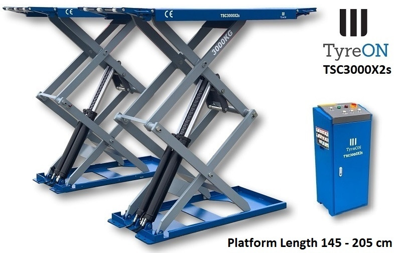 TSC3000X2s full rise scissorlift - mechanical lock - Workshop equipment: picture 3 TSC3000X2s full rise scissorlift - mechanical lock - Workshop equipment: picture 3