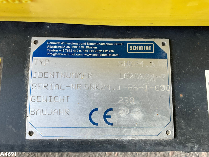 Attachment Aebi Schmidt SNK 24.1 Sneeuwploeg: picture 6