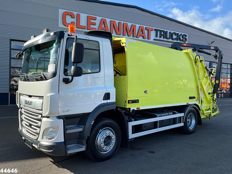 Garbage truck DAF FA CF 340 Euro 6 NTM 15m³ + PM 4 Tonmeter laadkraan: picture 8