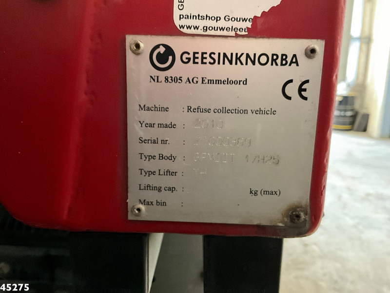 Garbage truck DAF FAG 75 CF 250 Euro 5 Geesink 17m³ Just 178.701 km!: picture 20