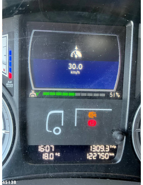 Garbage truck DAF FAG LF 220 Euro 6 Terberg Olympus 14m³ Just 122.749 km!: picture 19