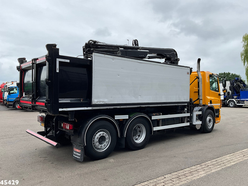 Tipper, Crane truck DAF FAN 75 CF 360 Hiab 12 Tonmeter laadkraan + Kipper 15m³ Just 177.993 km!: picture 6