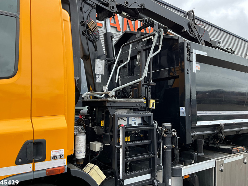 Tipper, Crane truck DAF FAN 75 CF 360 Hiab 12 Tonmeter laadkraan + Kipper 15m³ Just 177.993 km!: picture 9