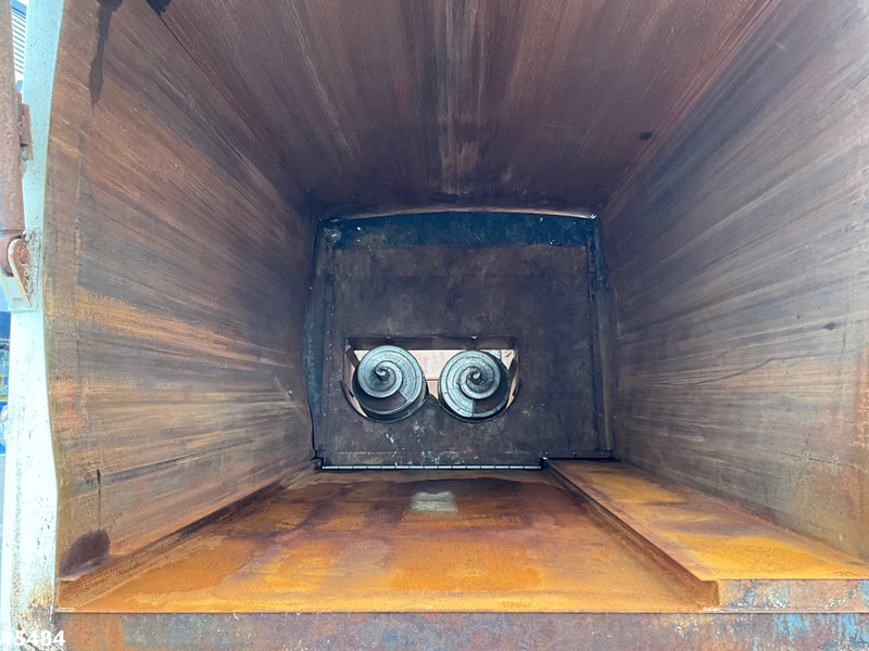 Garbage truck DAF FAN CF 290 Euro 6 Hiab 21 Tonmeter laadkraan: picture 11