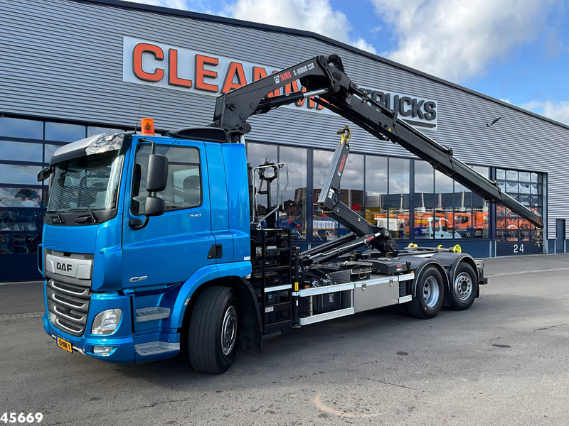 DAF FAN CF 340 Euro 6 Hiab 22 Tonmeter laadkraan Just 136.360 km! - Hook lift truck: picture 1 DAF FAN CF 340 Euro 6 Hiab 22 Tonmeter laadkraan Just 136.360 km! - Hook lift truck: picture 1