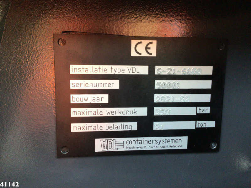 Hook lift truck DAF FAN CF 430 VDL 21 Ton haakarmsysteem: picture 12