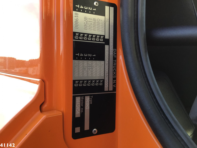 Hook lift truck DAF FAN CF 430 VDL 21 Ton haakarmsysteem: picture 11