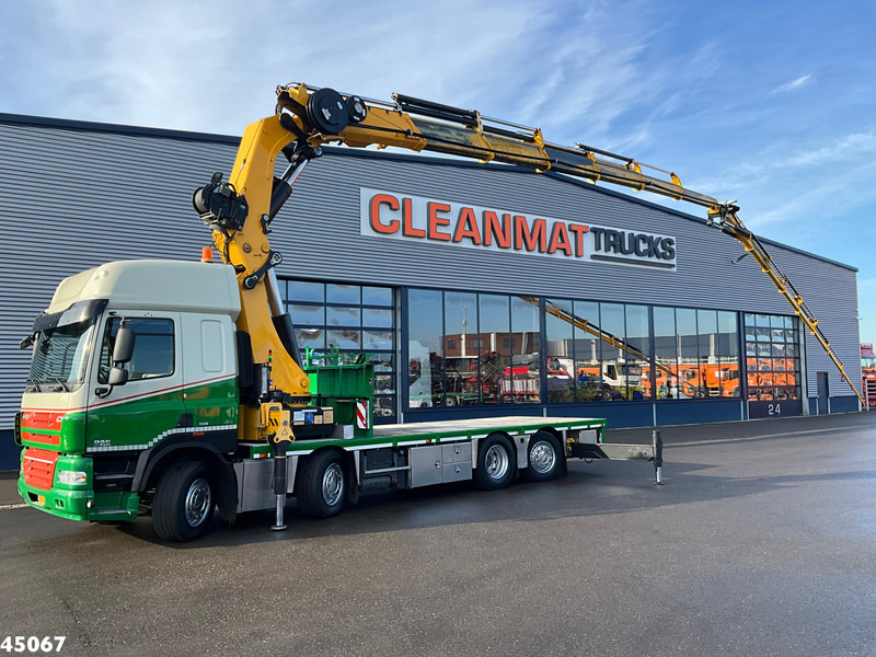 DAF FAX 85 CF 410 HMF 85 Tonmeter laadkraan + Fly-jib - Crane truck: picture 1 DAF FAX 85 CF 410 HMF 85 Tonmeter laadkraan + Fly-jib - Crane truck: picture 1