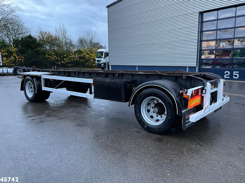 Floor 2-assige container aanhangwagen - Container transporter/ Swap body trailer: picture 2 Floor 2-assige container aanhangwagen - Container transporter/ Swap body trailer: picture 2