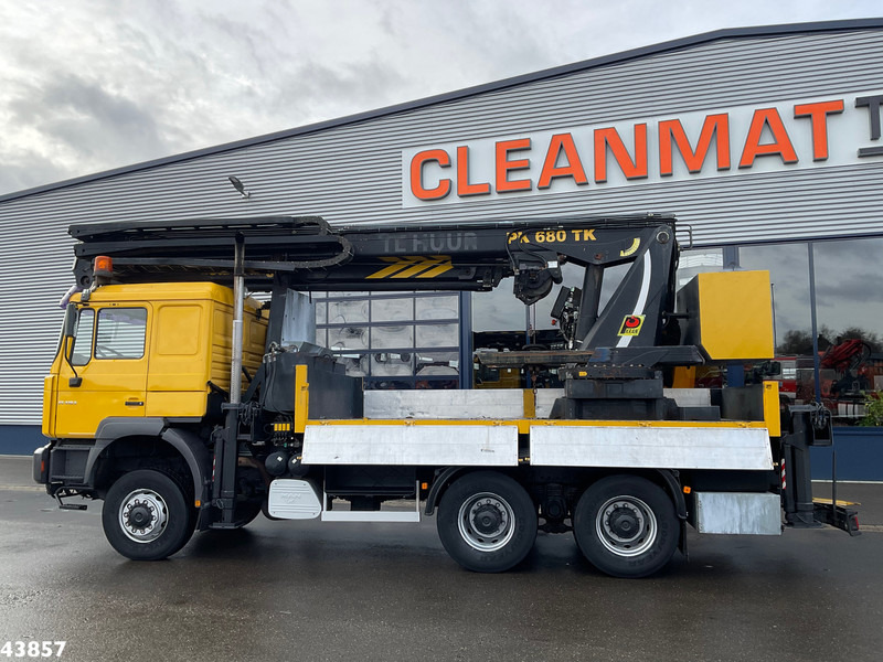 MAN F2000 6x6 Full Steel Manual Palfinger 68 Meter Dachdecker kran Just 54.133 km! - Crane truck: picture 4 MAN F2000 6x6 Full Steel Manual Palfinger 68 Meter Dachdecker kran Just 54.133 km! - Crane truck: picture 4