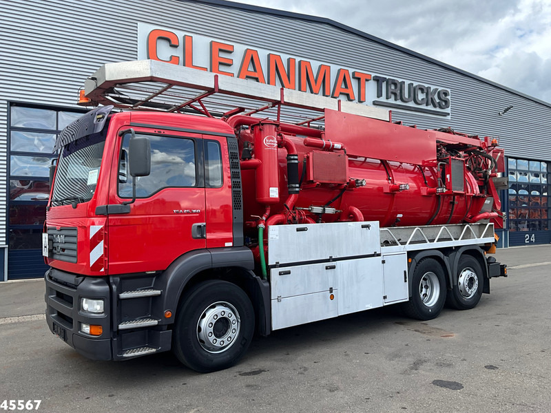 MAN TGA 26.360 Kutschke 12,5 m³ Combi Kolkenzuiger Just 168.699 km! - Vacuum truck: picture 4 MAN TGA 26.360 Kutschke 12,5 m³ Combi Kolkenzuiger Just 168.699 km! - Vacuum truck: picture 4
