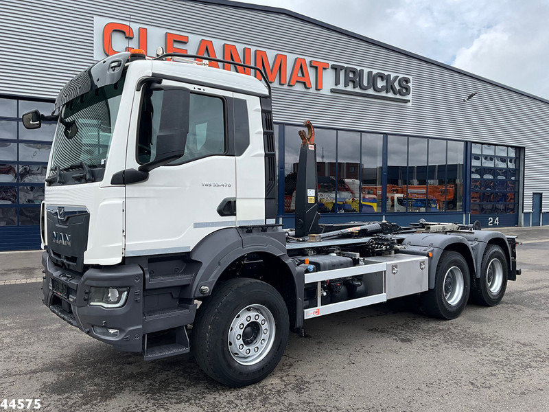 MAN TGS 33.470 6x4 Euro 6 Full Steel AJK 20 Ton haakarmsysteem - Hook lift truck: picture 2 MAN TGS 33.470 6x4 Euro 6 Full Steel AJK 20 Ton haakarmsysteem - Hook lift truck: picture 2