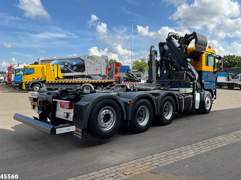 MAN TGS 35.440 8x4 HMF 16 Tonmeter Z-kraan - Hook lift truck, Crane truck: picture 4 MAN TGS 35.440 8x4 HMF 16 Tonmeter Z-kraan - Hook lift truck, Crane truck: picture 4