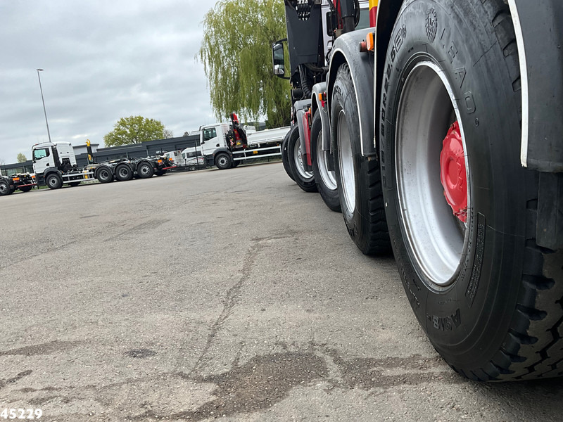 Hook lift truck, Crane truck MAN TGS 41.440 10x4 Euro 6 Palfinger 17 Tonmeter Z-kraan: picture 11