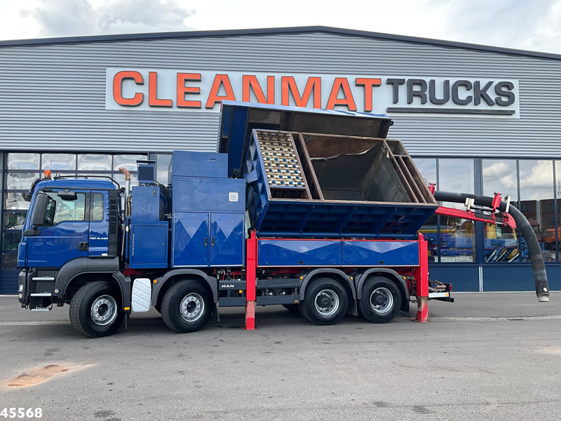 MAN TGS 41.440 8x4 Full Steel Reschwitzer 10m³ Saugbagger Just 132.502 Km! - Vacuum truck: picture 1 MAN TGS 41.440 8x4 Full Steel Reschwitzer 10m³ Saugbagger Just 132.502 Km! - Vacuum truck: picture 1