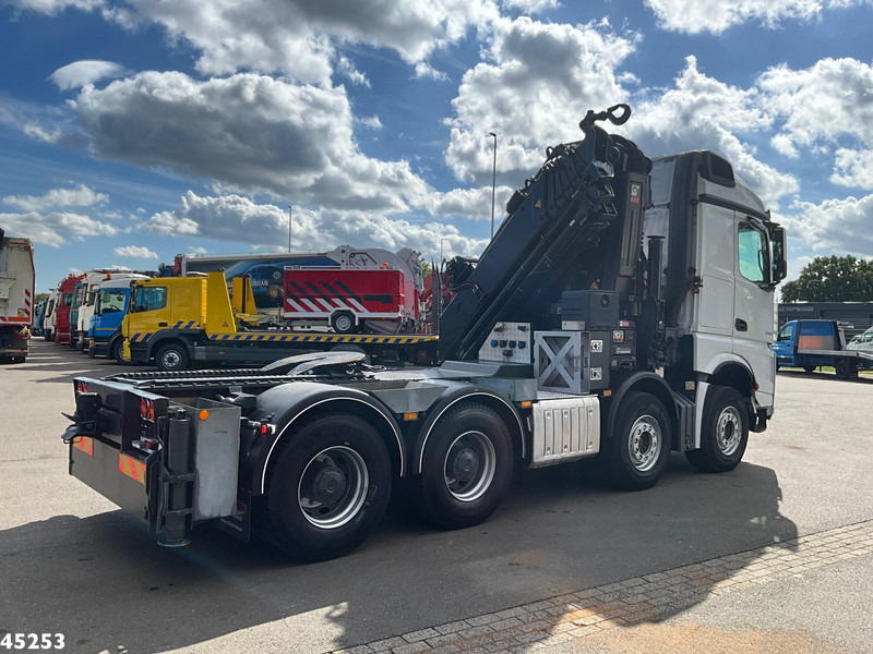 Crane truck Mercedes-Benz Arocs 3253 8x4 Hiab 105 Tonmeter laadkraan: picture 7
