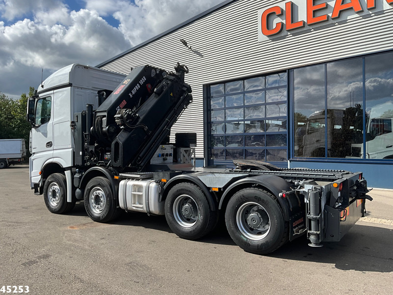 Crane truck Mercedes-Benz Arocs 3253 8x4 Hiab 105 Tonmeter laadkraan: picture 8
