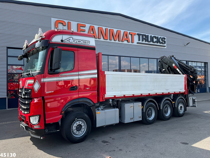 Mercedes-Benz Arocs 3263 8x4 Euro 6 Hiab 37 Tonmeter laadkraan + Fly-Jib - Tipper, Crane truck: picture 4 Mercedes-Benz Arocs 3263 8x4 Euro 6 Hiab 37 Tonmeter laadkraan + Fly-Jib - Tipper, Crane truck: picture 4